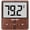 Walnut, variant on Aquarium Thermometer, Fish Tank Thermometer with Large LCD Display, Stick-on Tank Temp Sensor Ensures Accurate Reading, No Wires C/F Switch Aquarium Thermometer for Terrarium Amphibians and Reptiles
