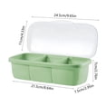 thumbnail image 3 of Almacenamiento y organización de la cocina, caja de condimentos de plástico abatible, frasco, botella, juego de caja de condimentos, juego combinado para el hogar, frasco con cuchara, suministros de c, 3 of 6