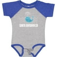 thumbnail image 3 of Inktastic Santa Barbara California Beach Vacation Boys or Girls Baby Bodysuit, 3 of 5