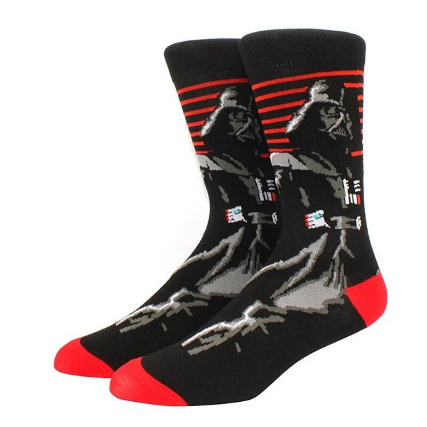 Calcetines de algodón personalizados de alta calidad Sea Breeze Star Wars, calcetines interactivos e interesantes para hombre Yoda Master, 2023