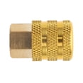 thumbnail image 3 of Shisuyan Tire Inflator Adapter: Copper Air Inflator Adapter Quick Connect - Self-Locking Air Chuck For Car Tire Pressure Gauge Inflation Nozzle For Emergency Use, 3 of 8