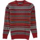 thumbnail image 1 of Barbour - Suéter de punto resistente a la intemperie para hombre, rojo, pequeño, 1 of 1
