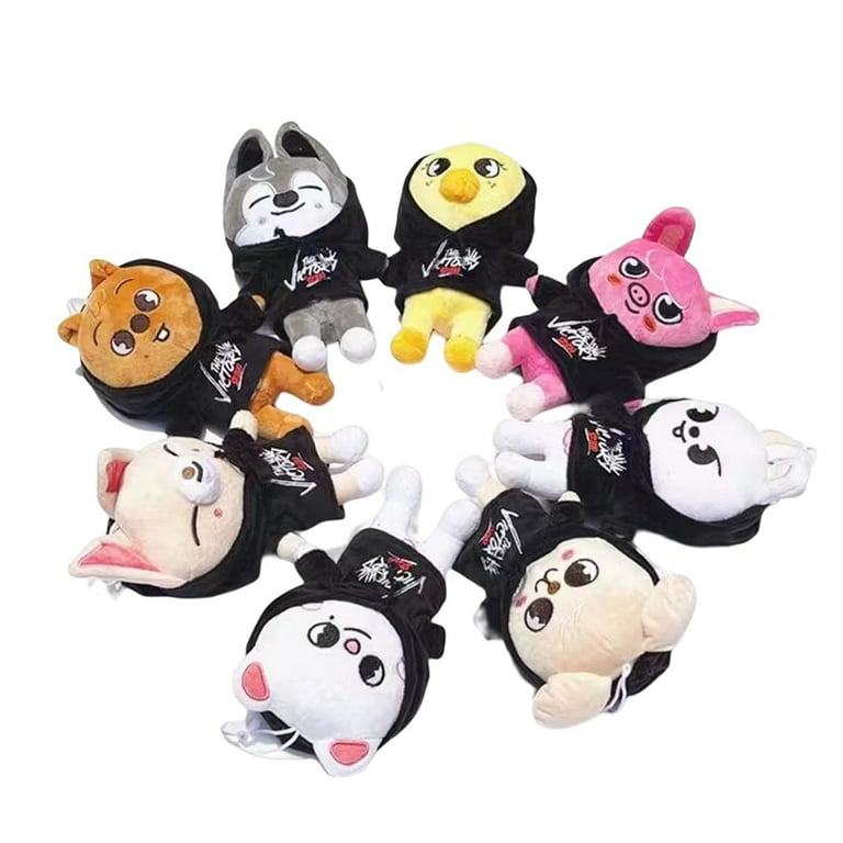 MKKAS Skzoo Plushies Toys Clearance, 7.8-Inch Stray Kids Han Quokka Plush, Cute K-pop Cartoon Character Plush Toys, Gifts for K-pop Fans, Girls and MKKAS Skzoo Plushies Toys Clearance, 7.8-Inch Stray Kids Han Quokka Plush, Cute K-pop Cartoon Character Plush Toys, Gifts for K-pop Fans, Girls and