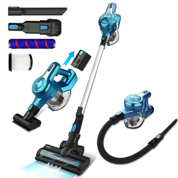 INSE Cordless Vacuum Cleaner, 23Kpa 250W Brushless Motor Stick Vacuum