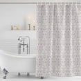 thumbnail image 4 of Boho Purple Pattern Waterproof Fabric Shower Curtain,Modern Geometric Southwestern Vintage Waterproof Fabric Shower Curtain for Bathroom Curtains Bathtubs Shower Curtains with 12 Hooks Stall 48x72in, 4 of 8