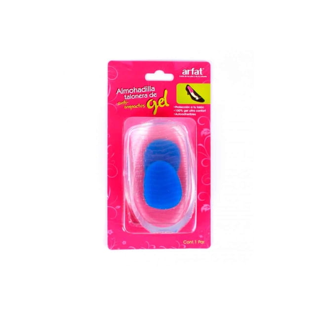 Talonera Gel Alto Impacto Arfat Azul ARAC400072