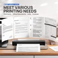 thumbnail image 3 of LOVEVER Thermal Printer Paper 8.5 X 11 Inch  Advanced Thermal Printing  Thermal Paper Compatible with D810 4 Pack, 3 of 8
