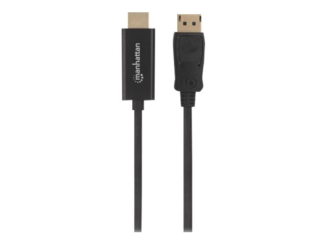 Manhattan 1m DisplayPort 1.2 to HDMI Cable 153195