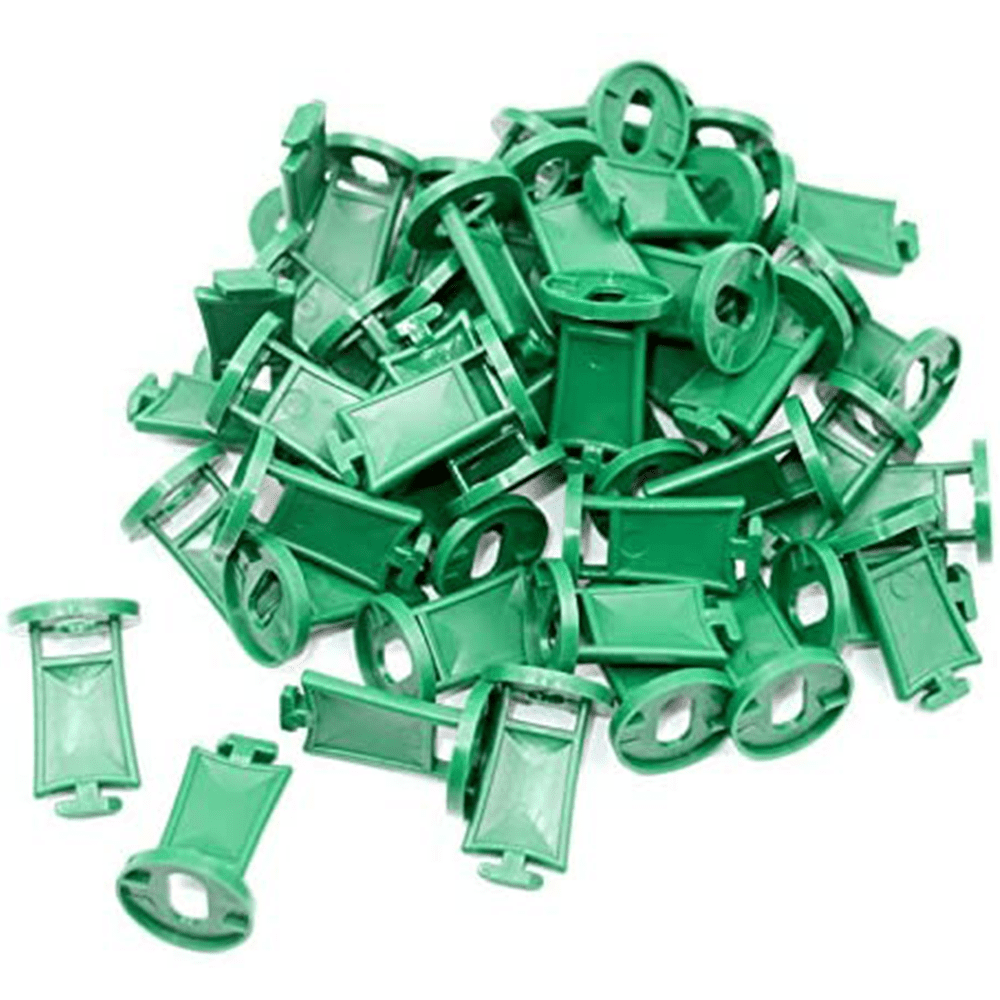 Gohope Greenhouse Plastic Clip,up To Max. 30kg Load Weight,Stable Plant