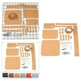 thumbnail image 4 of Fabricación de bolsos de mujer DIY,Juego de materiales para hacer bolsos de hombro de cuero DIY,Bolso bandolera para mujer Accesorios ,Bolsas de cuero para hacer bolsos Juego BLESIY  Fabricación de bolsos de mujer DIY, 4 of 8