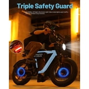 Electric Bike, 16x4.0 Fat Tire Ebikes for Adults, 750W Peak 25 MPH Electric Mountain Bike, 48V 10.4 AH Battery, 7-Speed E-Bike with Free Lock