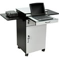 thumbnail image 2 of Luxor WPSDD3 38 in. Wood Multimedia Workstation Cart, 2 of 6