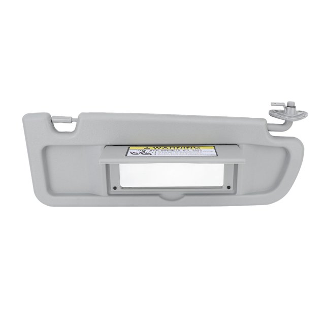 Car Sun Visor Grey Anti Glare Clear Mirror Sun Shielding Visor with Sun Visor Clip for 2006 to 2011