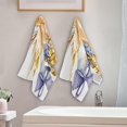 thumbnail image 2 of Coolnut Thanksgiving Autumn Harvest Dish Towels Kitchen Towel 2 PCS, Hand Towels Ultra Soft and Highly Absorbent,Decorative Fingertip Face Towel for Bathroom Hotel, 28.3"x14.4", 2 of 4