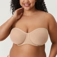thumbnail image 6 of DELIMIRA Women's Cosnufy Strapless Bra Sheer Mesh Plus Size Unlined Underwire Bras, 6 of 6