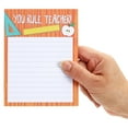 thumbnail image 5 of 4-Pack Notepad Sets for Gifts, Appreciation, Office Supplies, 50 Sheets Per Memo Pad, 200 Sheets Total, 4 Motivational Designs (4x5 in), 5 of 8