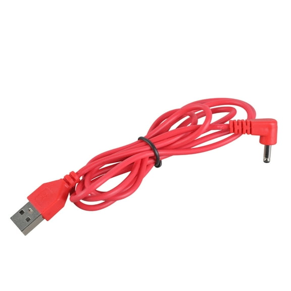 Flexible Plastic USB Power Cord 5V To 3.5x1.35mm Center Positive Link Home Electronics Addition
