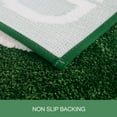 thumbnail image 4 of HAHDAXIA Get Naked Bathroom Rugs Bath Mats, 32" x 20" Non Slip Absorbent Small Bath Rugs, Machine Washable Green Bath Mat for Bathtub Bathroom Floor, Dark Green, 4 of 7
