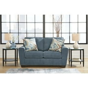 Signature Design by Ashley Cashton Blue Loveseat