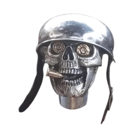 Zeiwohndc Vehicle Skull Soldier Gear Shifter Knob with Skeleton Design for Long Term Use