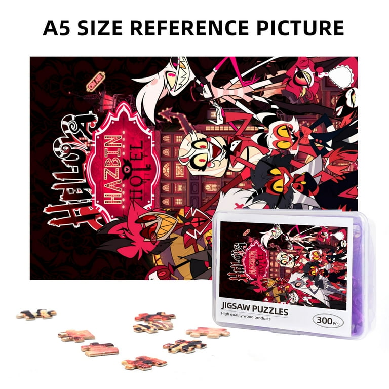 【ヘルヴァボス】ブリッツ＆ストラス1000ピースパズル Amazon.com: DHOUTSL Jigsaw Puzzle Helluva Anime Boss 1000