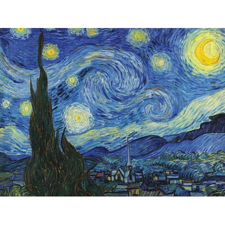 UPC: 0709786067794 | Willow Creek Press Van Gogh Starry Night 500-Piece Puzzle
