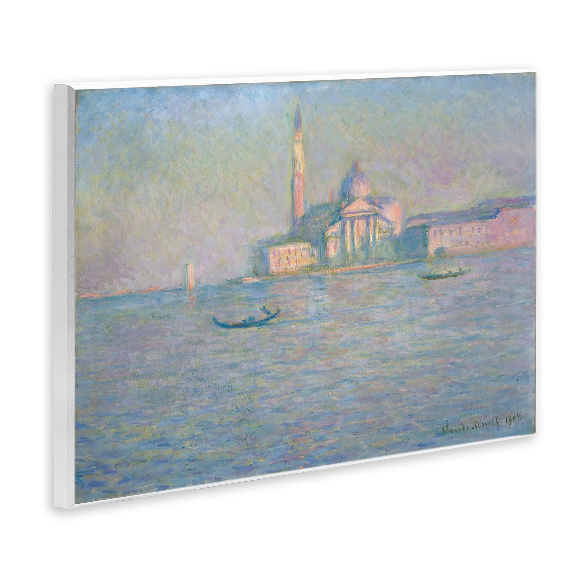 Stupell Industries Classical Venice Church Landscape & Nature Painting Unframed Art Print Wall Art, 15 x 10