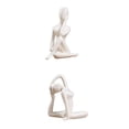 thumbnail image 1 of 2 estatuas de Yoga modernas , escultura de cerámica para , decoración de escritorio, inauguración de, 1 of 8