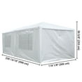 thumbnail image 6 of Yescom 10'x20'  White Outdoor Wedding Party Patio  w/ Removable Side Wall Canopy Sun Shelter, 6 of 9