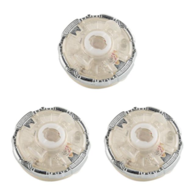 bedienty Burst Fast 4D Base Supérieure LED Flash Série B Burst Jouet Blanc Durabilité Inégalée Combat Blush Style A Ensemble de 3