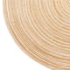 thumbnail image 2 of Fiudx Manteles Individuales Redondos Beige, Aislantes Tejidos a Mano, Transpirables y Resistentes Al Calor, Elegantes Protectores de Vajilla, Decoración para Cocina, Comedor y Sala de Estar, Tamaño d, 2 of 4