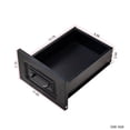 thumbnail image 5 of L-Shaped Corner Computer Desk  for Home Office or Study desk, Study Modern Style Table with Drawers, Bookshelf & Hutch, 2-in-1 L-Shaped Design, Large Working Space,black, 5 of 9