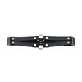 thumbnail image 2 of Liguero de pierna Arnés de pierna Moda para mujer Correas dobles Corazón Forma redonda Regalos góticos Tirante para cumpleaños Cosplay Carnaval Negro Fernando Liga de pierna ajustable, 2 of 8