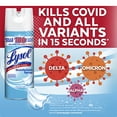 thumbnail image 4 of Lysol, Disinfectant Spray, Crisp Linen - 12.5 oz can (Pack of 3), 4 of 5