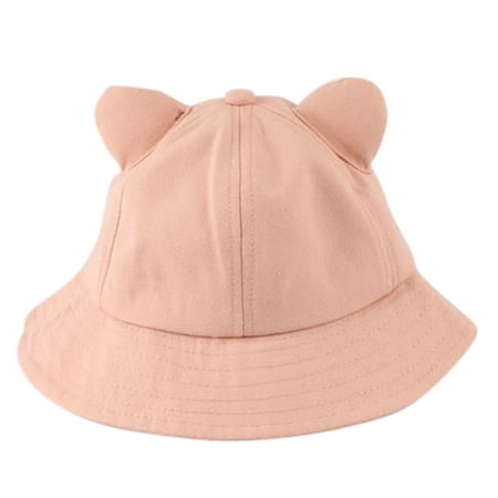 

Relanfenk Baby Hats Summer Children Solid Breathe Beach Sun Bucket Cap Hat