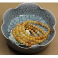 thumbnail image 4 of Angelstones Bracelet Extensible Unisexe en Perles Rondes de 6 mm en Jade Jaune Multicolore Naturel, 4 of 5