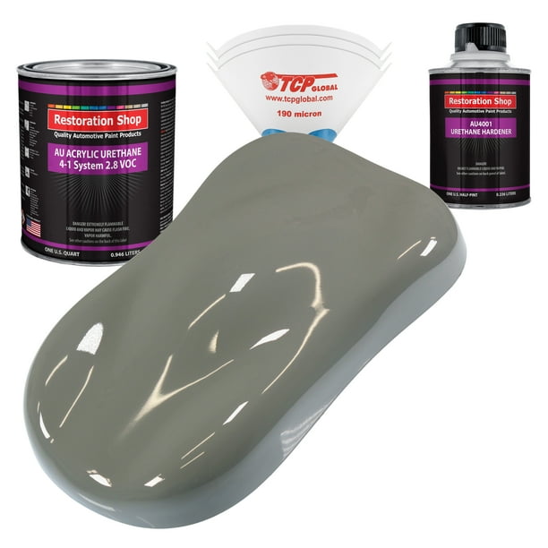 Restoration Shop Dove Gray Acrylic Urethane Auto Paint Complete Quart