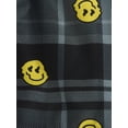 thumbnail image 2 of The Children's Place Boys Short Sleeve Snug Fit Cool Emoji Plaid Pajamas, Sizes XS-XXL, 2 of 3