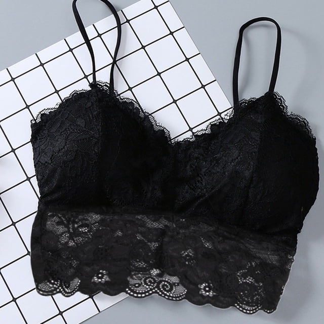 ICHUANYI Clearance 1PC Women Sexy Vest Have A Chest Pad Wearing Sports Underwear(Black, L) Ichuanyi Ichuanyi