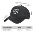 thumbnail image 3 of Vintage Cotton Washed Distressed Baseball Cap - 90s Style Golf Dad Hat for Men & Women with Star Graphics and Decorative Elements, 3 of 6