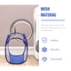 thumbnail image 4 of Cesto de malla plegable y fácil de abrir para ropa sucia, ideal para dormitorios universitarios (azul), 4 of 6