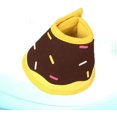 thumbnail image 5 of Cat Cone Collar Recovery for Cats Cone After Surgery Adjustable Puppy Recovery Protective Collar for Dogs S Chocolateyellow, 5 of 5