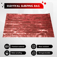thumbnail image 3 of Emergency Sleeping Bag 2 Person Thermal Bivy Sack for Camping Hiking, 3 of 8