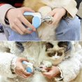 thumbnail image 3 of Tijeras de Uñas Profesionales NQ para Perros y Gatos Azules, 3 of 4