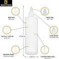 thumbnail image 2 of Botellas exprimibles CHAO PARA condimentos 16 oz a prueba de fugas, 2 of 3
