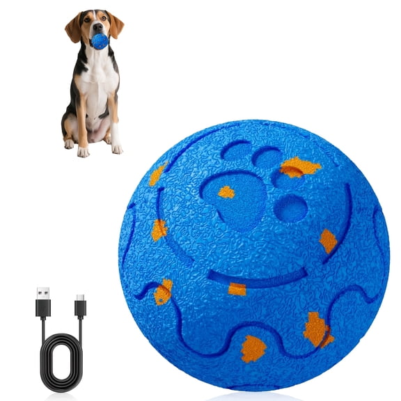 1pc Smart Interactive Dog Ball, Automatic Moving & Bouncing Dog Toy with 3 Play Modes, Touch Activated, 35dB Low Noise, for Medium Large Dogs