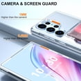 thumbnail image 2 of Compatible with Galaxy S23 Ultra Case Wallet with Credit Card Holder Soft TPU Bumper Hard PC Anti-Scratch Shockproof Case Clear with Kickstand for Samsung Galaxy S23 Ultra 2023 (Clear), 2 of 13