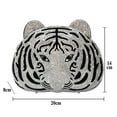 thumbnail image 5 of Baguery Tiger Rhinestone Clutch Purse for Women, Mini Crystal Evening Bag, Luxury Novelty Party Handbag Wedding Prom, 5 of 12