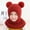 b-A, variant on Baby Boys Girls Winter Knit Hat Thick Scarf Lined Toddler Winter Hat Earflap Hood Scarves Skull Caps Balaclava with Neck Warmer for Boys Girls