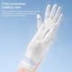 thumbnail image 3 of 2 guantes de protección solar UV para mujer, guantes de protección solar para exteriores, adecuados para conducir al aire libre, senderismo, guantes antideslizantes de silicona con UPF 50+, 3 of 8
